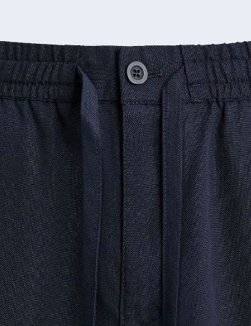 Pantaloni Zara, bleumarin