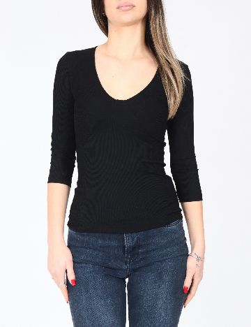 Bluza Bershka, negru