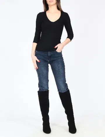 Bluza Bershka, negru