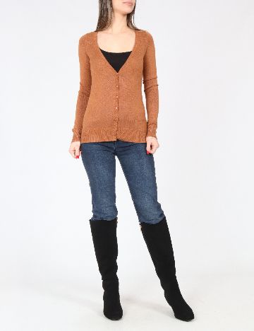 Cardigan Bershka, maro
