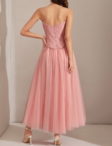 Rochie medie SHEIN, roz