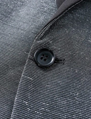 Sacou SHEIN, argintiu