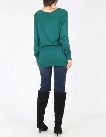 Cardigan Bershka, verde