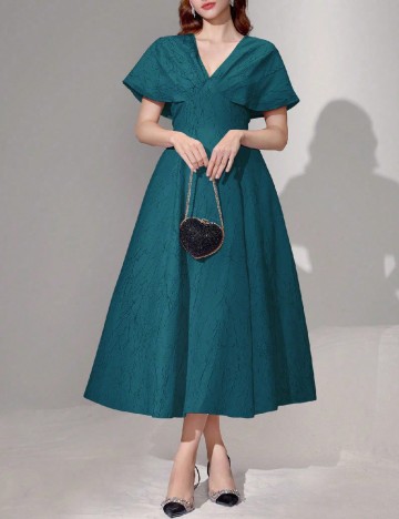 Rochie medie SHEIN, albastru