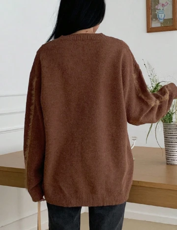 Bluza Oversize Dazy, maro