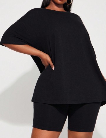 Compleu SHEIN CURVE, negru