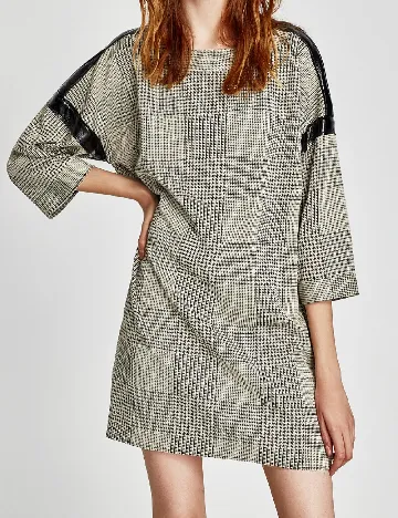 Rochie scurta Zara, bej