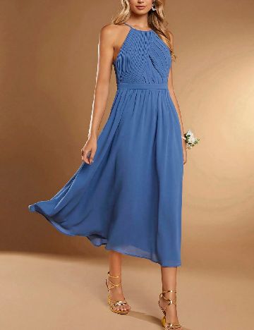 Rochie medie SHEIN, albastru