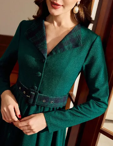 Rochie scurta SHEIN, verde