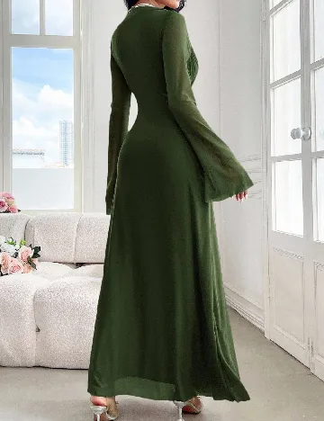 Rochie lunga SHEIN, verde