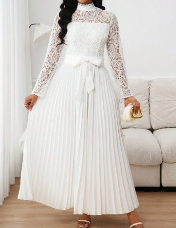 Rochie lunga SHEIN, alb