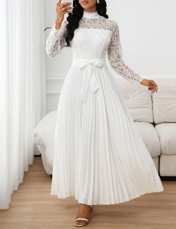 Rochie lunga SHEIN, alb