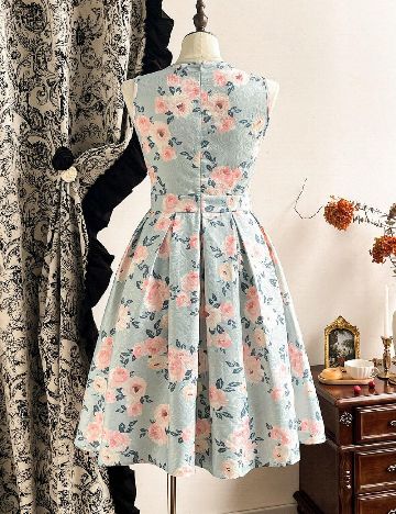 Rochie scurta SHEIN CURVE, bleu