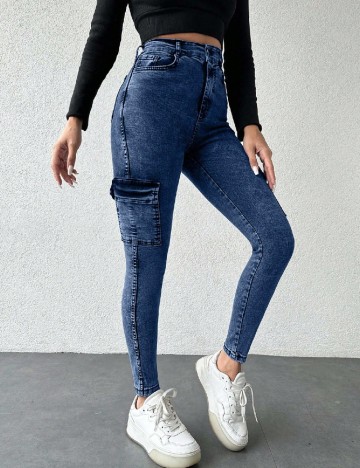 Blugi SHEIN, albastru