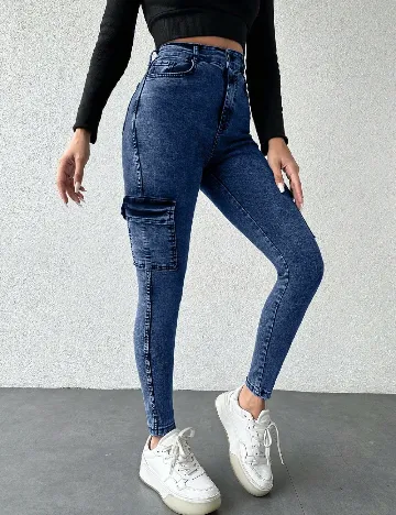 Blugi SHEIN, albastru