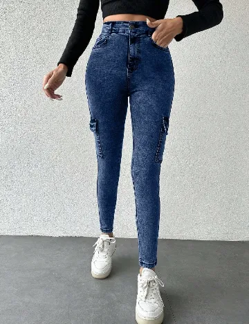 Blugi SHEIN, albastru