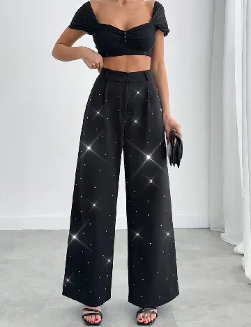 Pantaloni SHEIN, negru