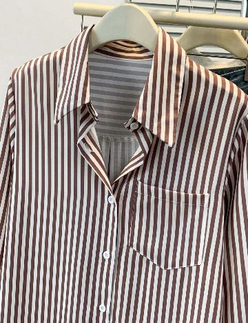 Camasa SHEIN CURVE, maro