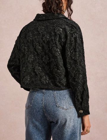 Camasa SHEIN CURVE, negru