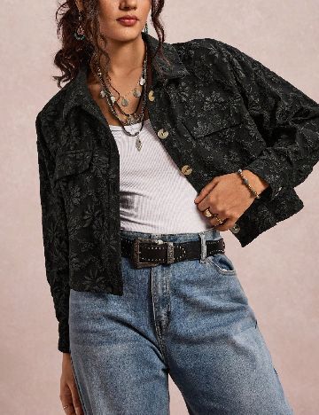 Camasa SHEIN CURVE, negru