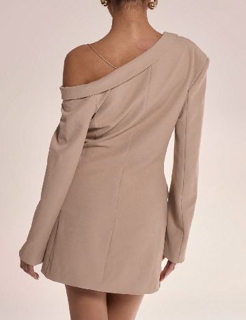 Rochie scurta Musera, bej