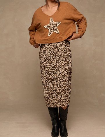 Compleu SHEIN CURVE, animal print