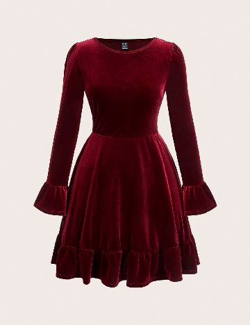 Rochie scurta SHEIN, rosu