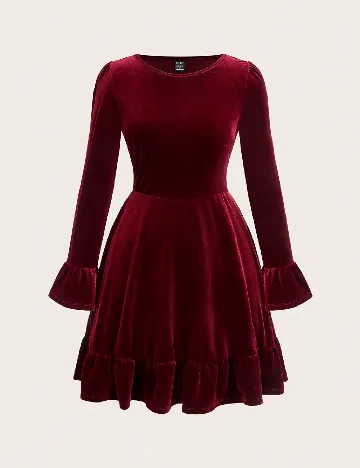 Rochie scurta SHEIN, rosu