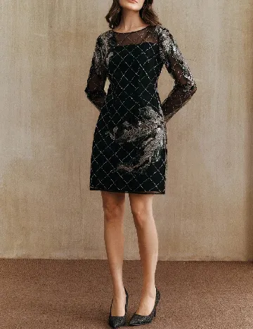 Rochie scurta Anewsta, negru