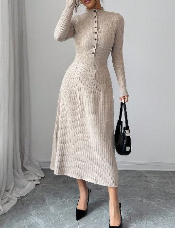 Rochie lunga SHEIN, bej