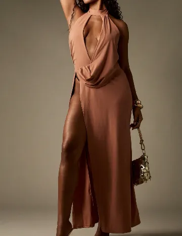 Rochie lunga Missguided, maro