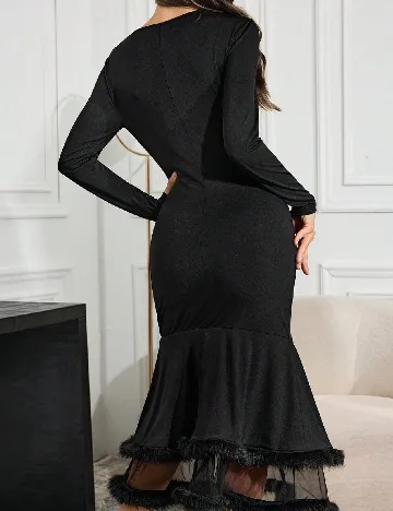 Rochie medie SHEIN, negru