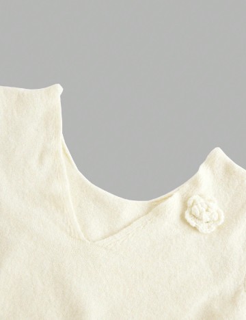 Rochie lunga SHEIN, ecru