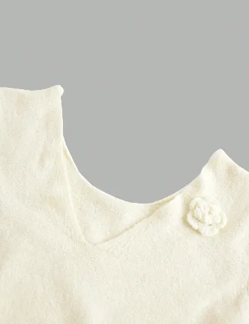 Rochie lunga SHEIN, ecru