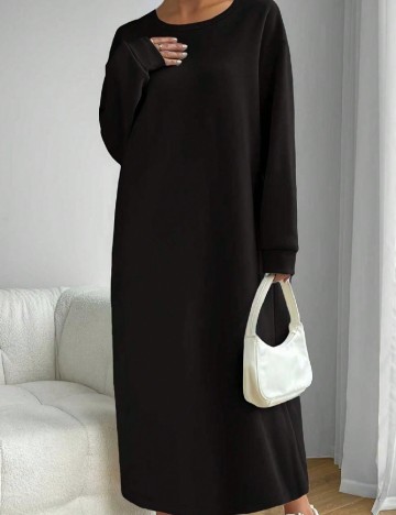Rochie lunga SHEIN CURVE, negru