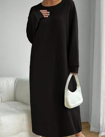 Rochie lunga SHEIN CURVE, negru