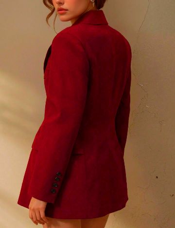 Sacou SHEIN CURVE, rosu