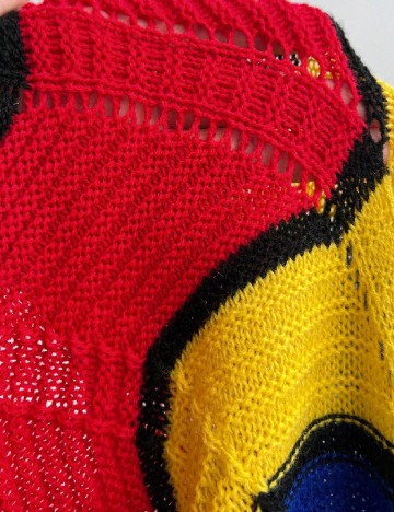 Cardigan SHEIN CURVE, mix culori