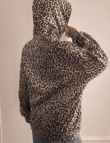 Hanorac SHEIN, animal print
