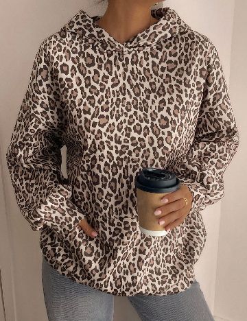 Hanorac SHEIN, animal print