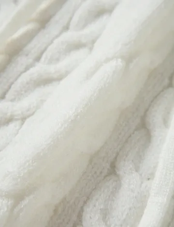 Rochie medie SHEIN, alb