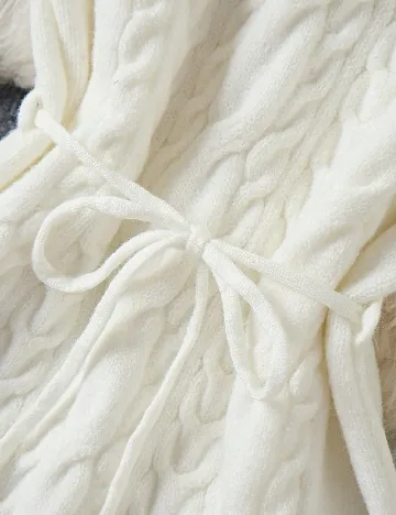 Rochie medie SHEIN, alb