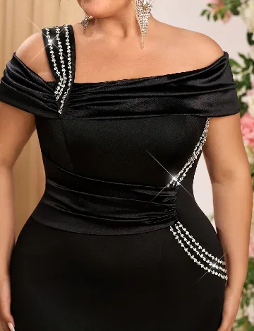 Rochie lunga SHEIN CURVE, negru