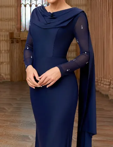 Rochie lunga SHEIN, bleumarin