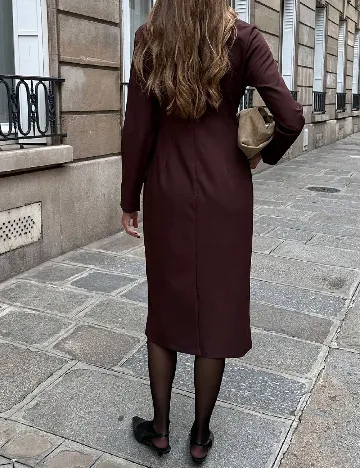 Rochie medie SHEIN, maro