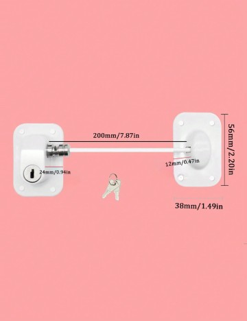 Incuietoare SHEIN, alb