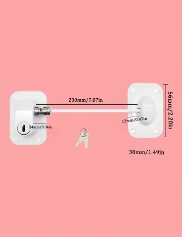 Incuietoare SHEIN, alb