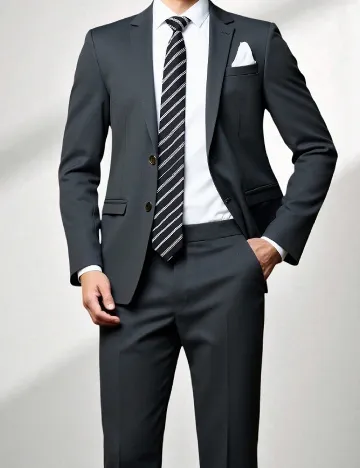 Costum Shein Kids, gri