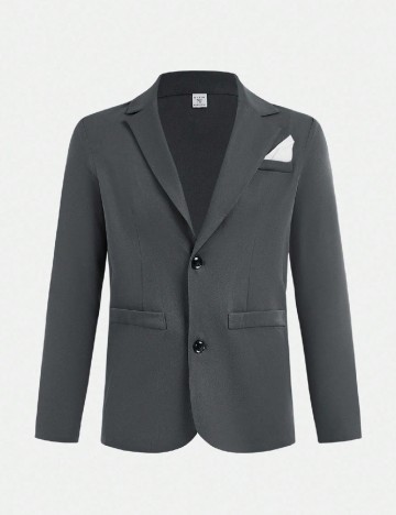 Costum Shein Kids, gri