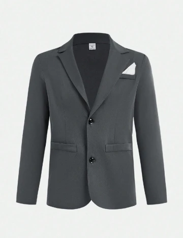 Costum Shein Kids, gri